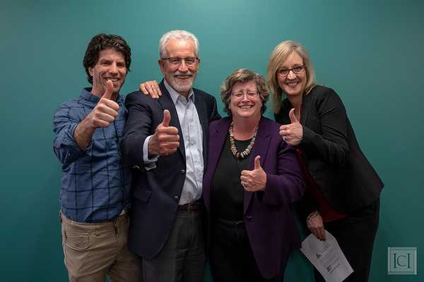 From L to R: David Temelini, Bill Kiernan, Sheila Fesko and Suzzanne Freeze